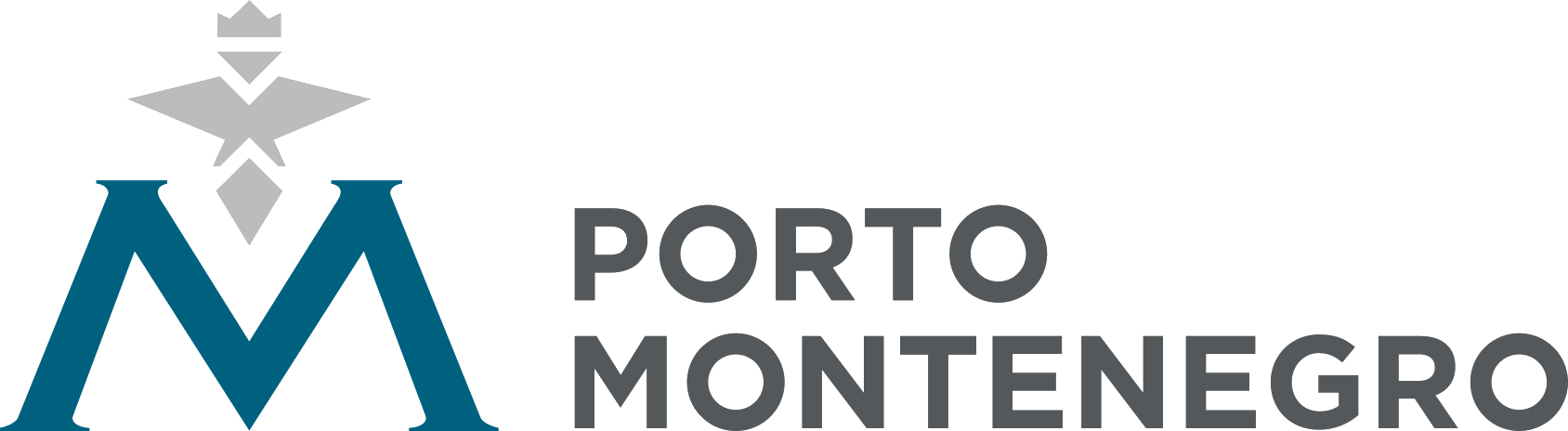 porto montenegro logo logo